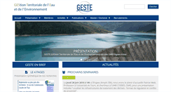 Desktop Screenshot of geste.engees.eu